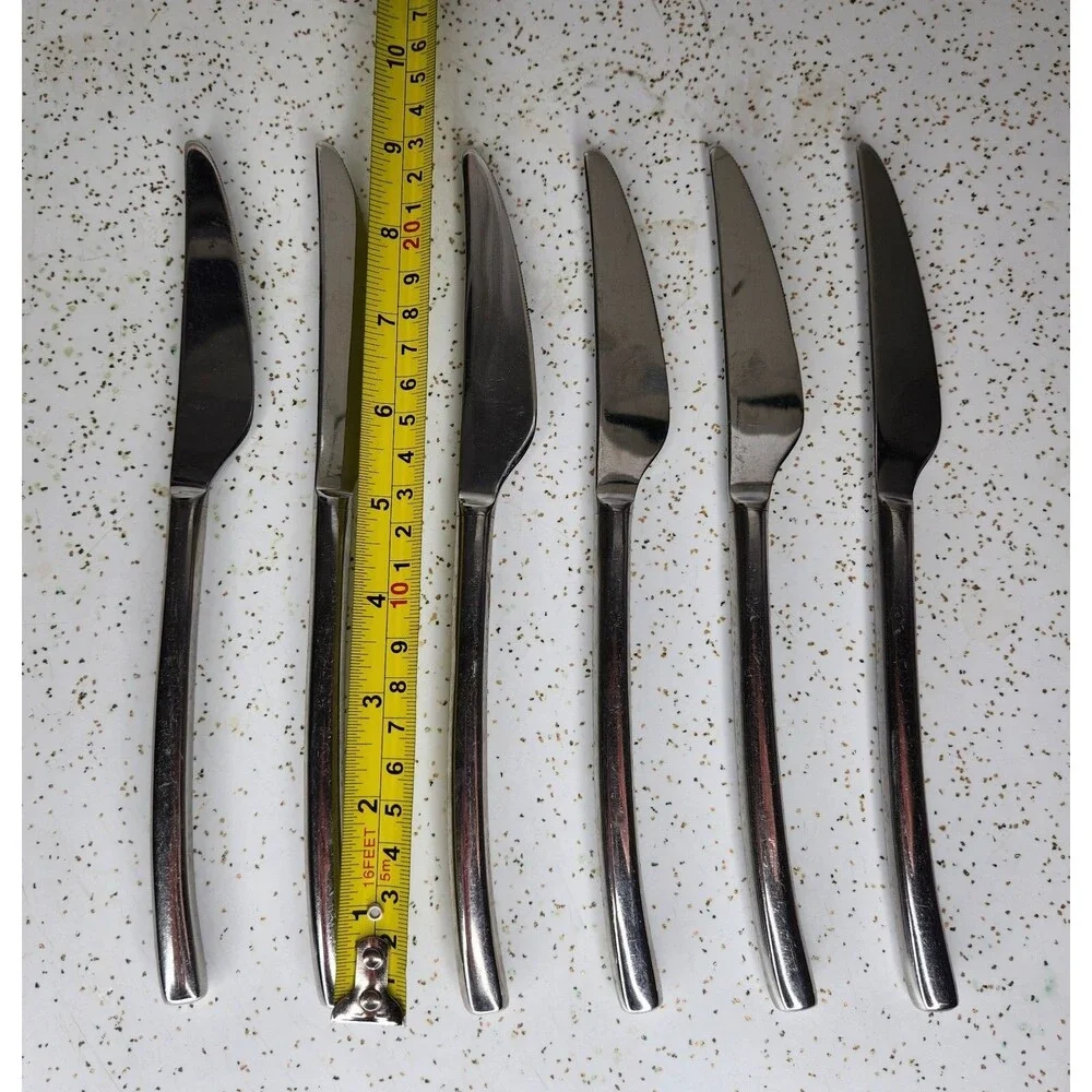 JA Henckels Zwilling Opus Stainless Steel Flatware Dinner Knives 9